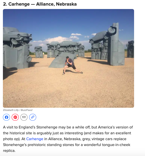 Carhenge in Alliance Article