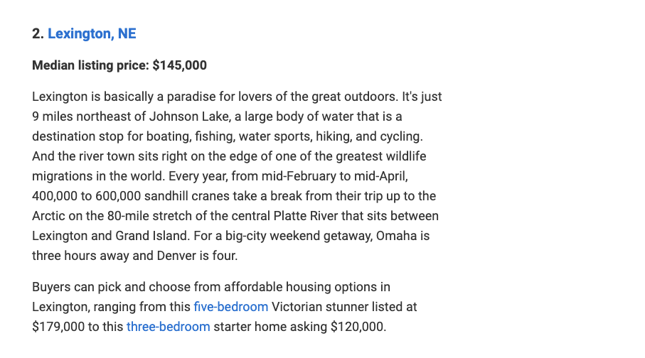 Top 10 Affordable Small Towns Where You'd Actually Want To Live, 2021