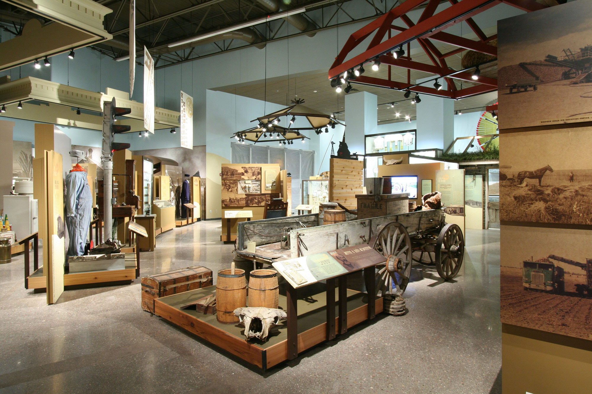 Knight Museum and Sandhills Center interior