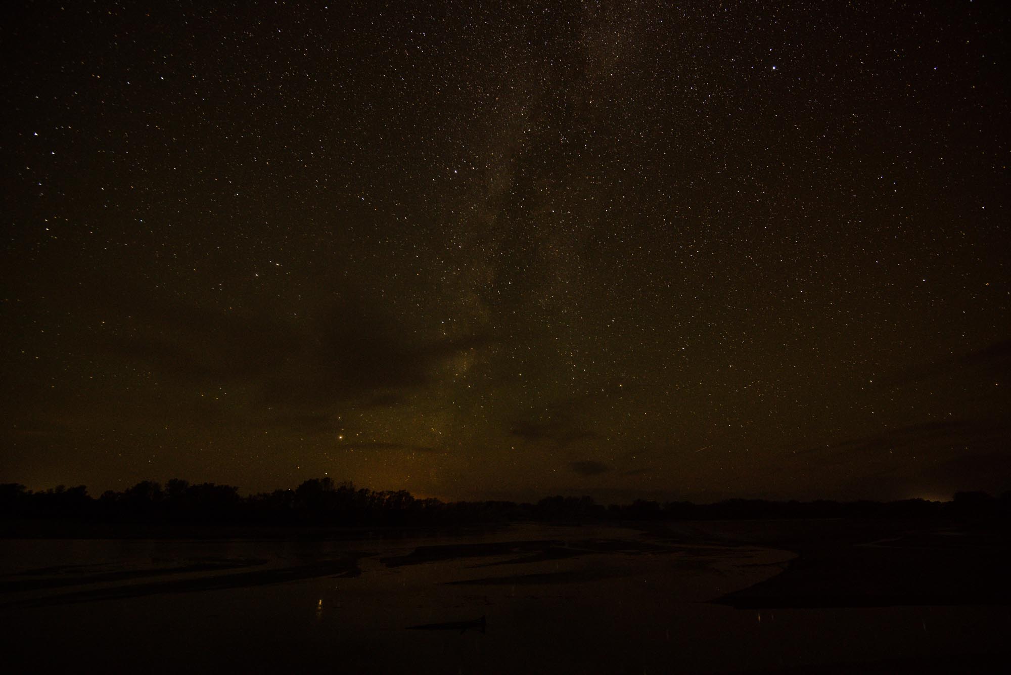 Stars over Calamus Reservoir SRA