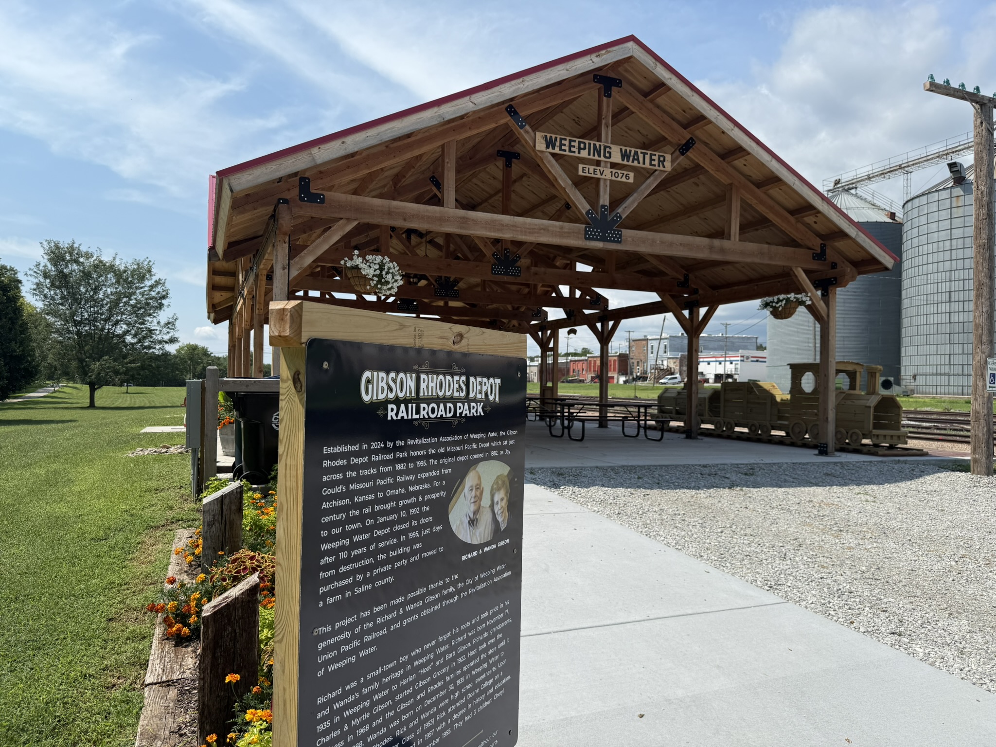 Gibson Rhodes Depot Railroad Park
