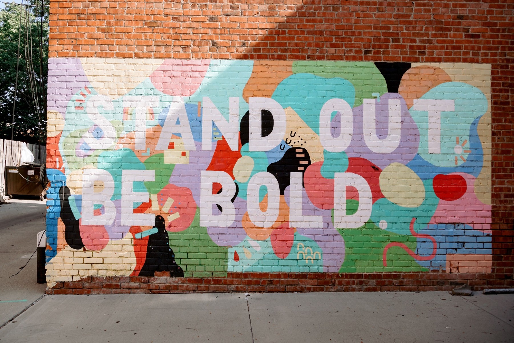 Mural in downtown Kearney