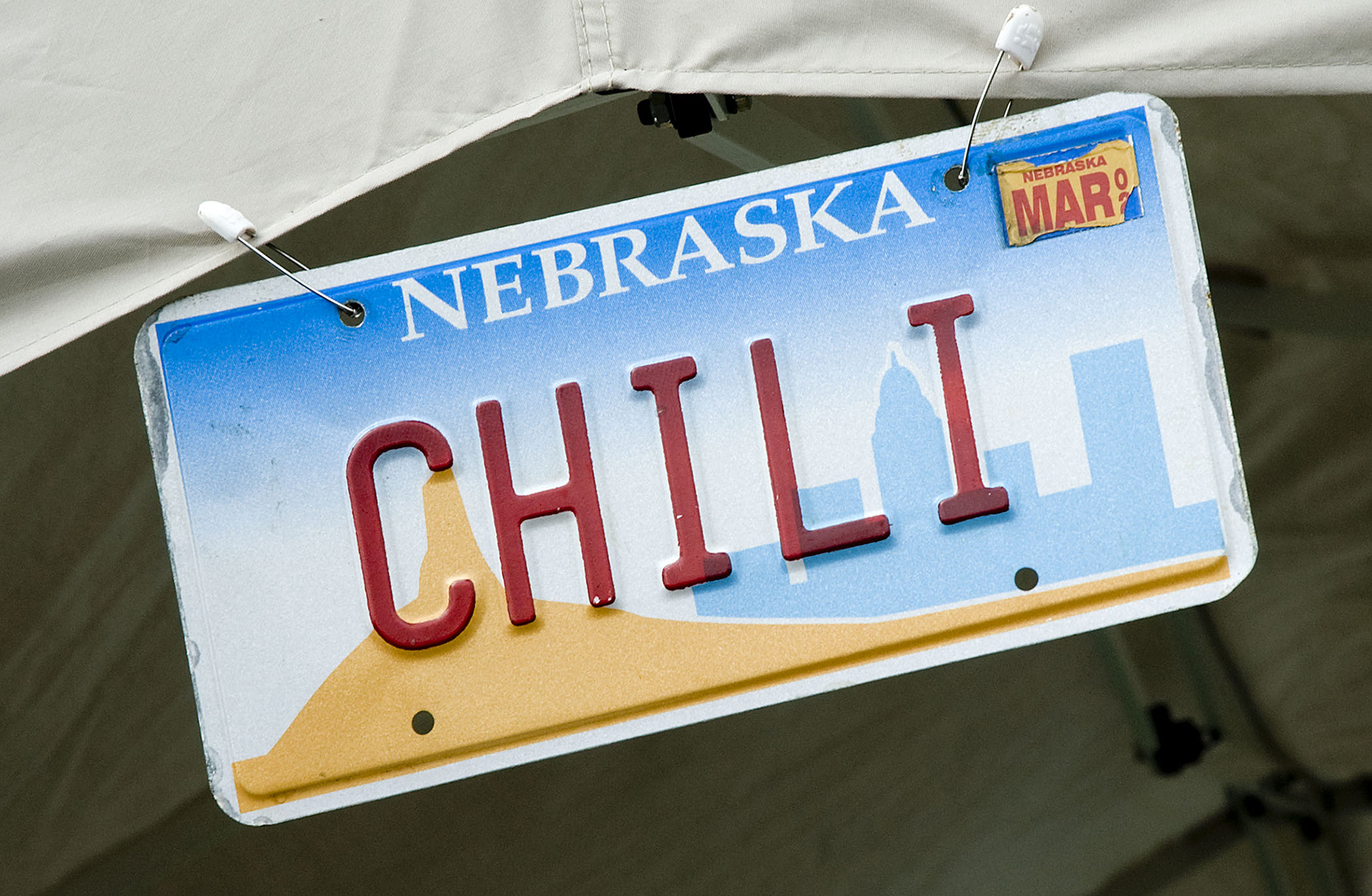 Chili sign from Oregon Trail Days in Farley. | Rick Neibel / Nebraska Tourism