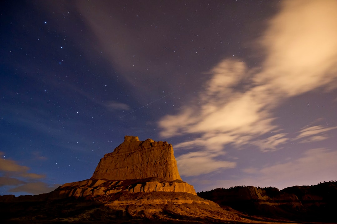 Scotts Bluff National Monument stargazing