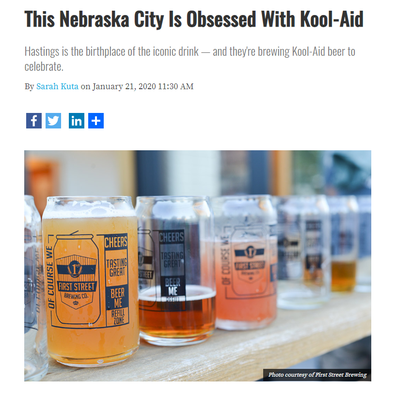 This Nebraska City Is Obsessed With Kool-Aid. 