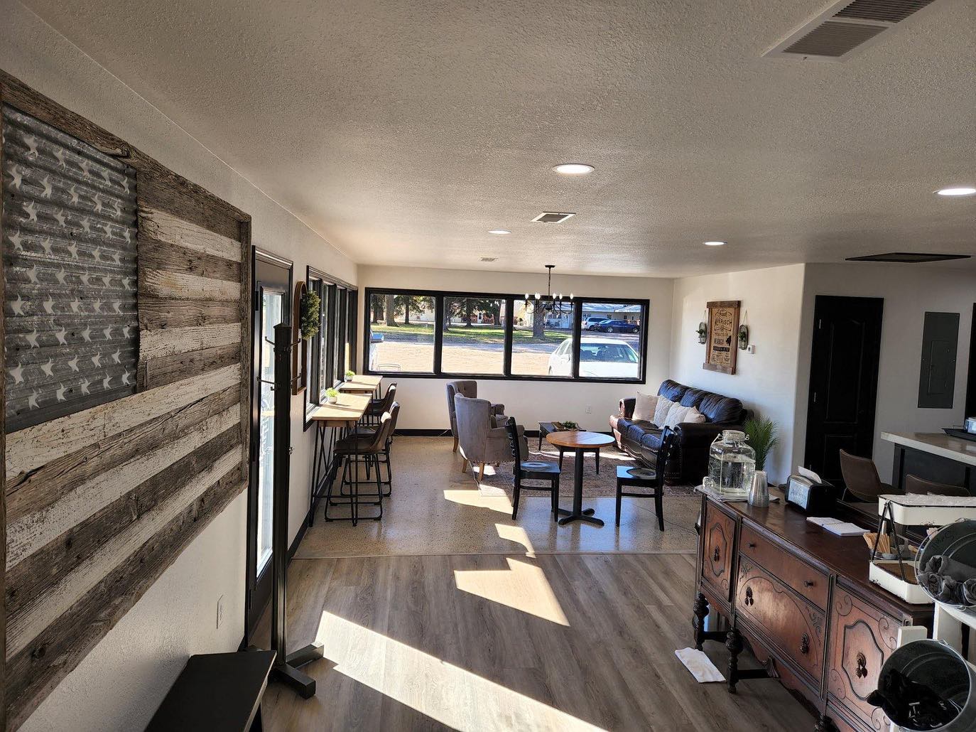 anthem coffee seating area