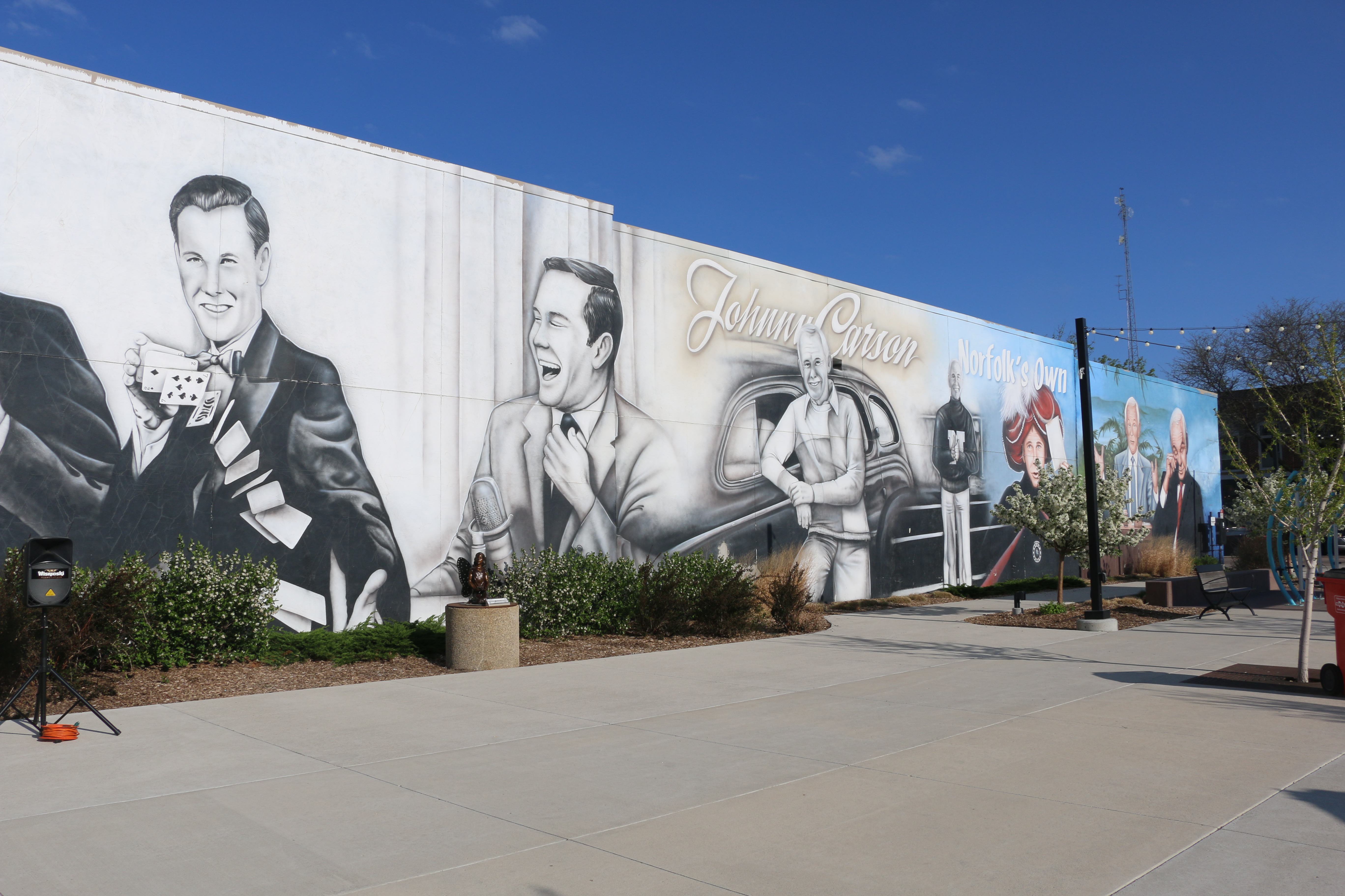 Johnny Carson Mural