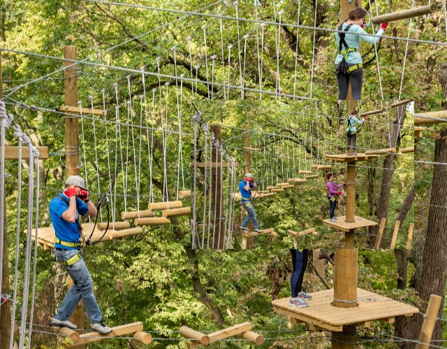TreeRush Adventures at Fontenelle Forest (Omaha)