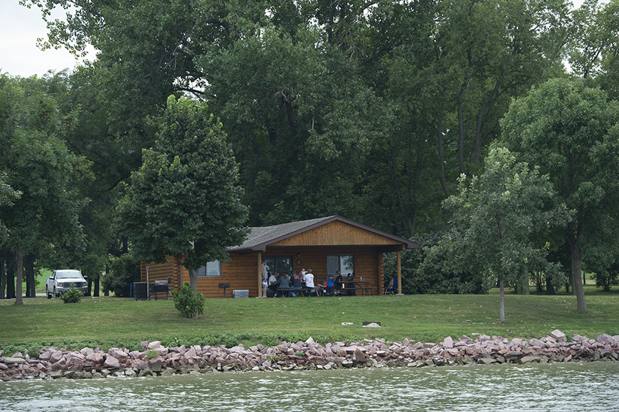 Cabins and Lodging, Lewis and Clark State Recreation Area (Crofton
