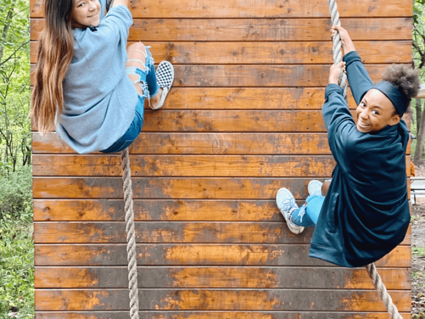 Climbing Rope Wall