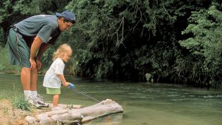 Fishing at Long Pine State Recreation Area in Nebraska