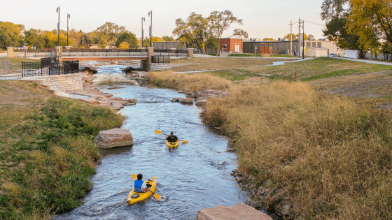 North Fork Whitewater Park in Norfolk, NE