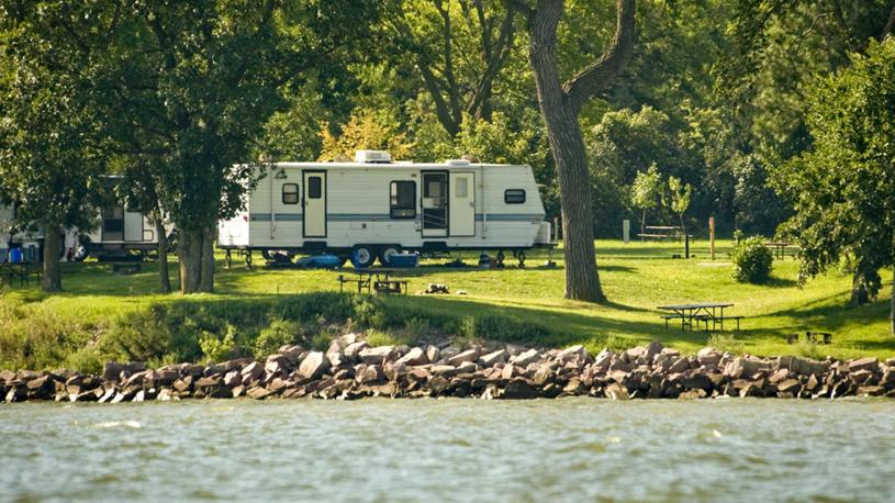 RV Camping at Lewis and Clark SRA