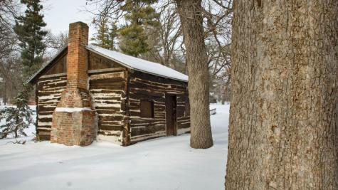 Winter cabin