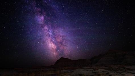 Night skies at Toadstool Geologic Park