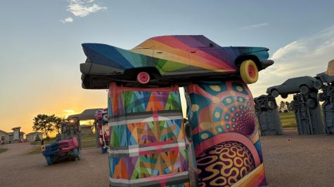 Painted Carhenge