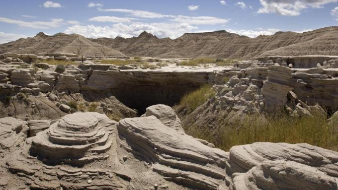 Toadstool Geologic Park in Crawford, Nebraska