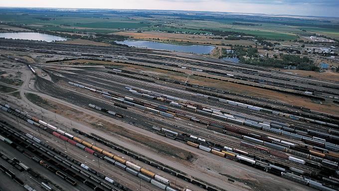 North Platte Bailey Classification Rail Yard