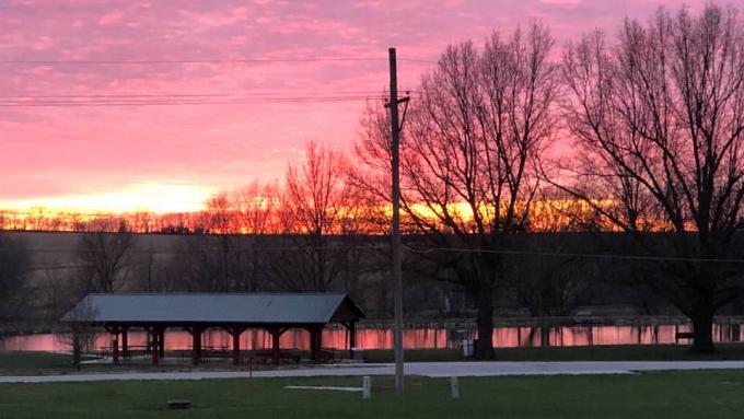 Stanton Lake Sunset