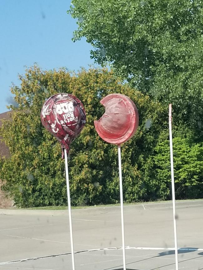 Life-size Lollipops