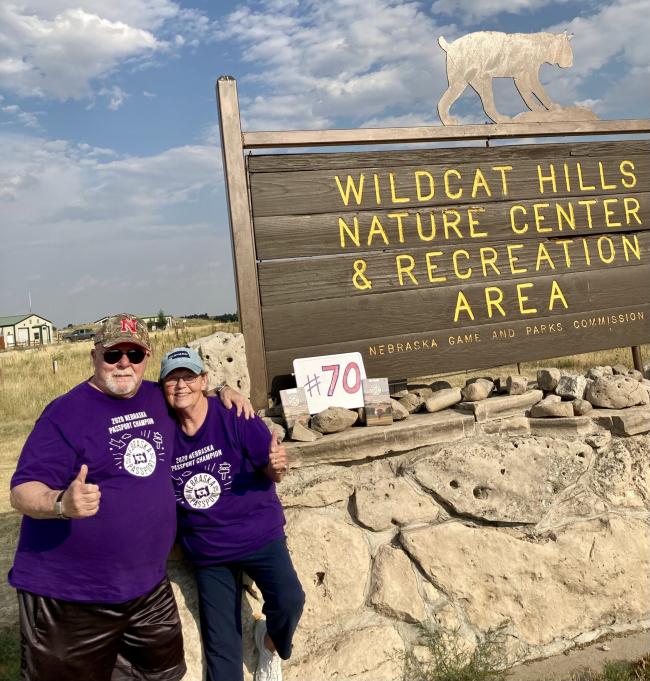 Couple at stop #70