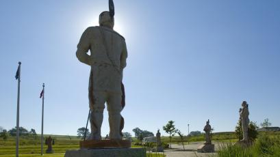 Honoring the Clans Sculpture Garden and Cultural Plaza